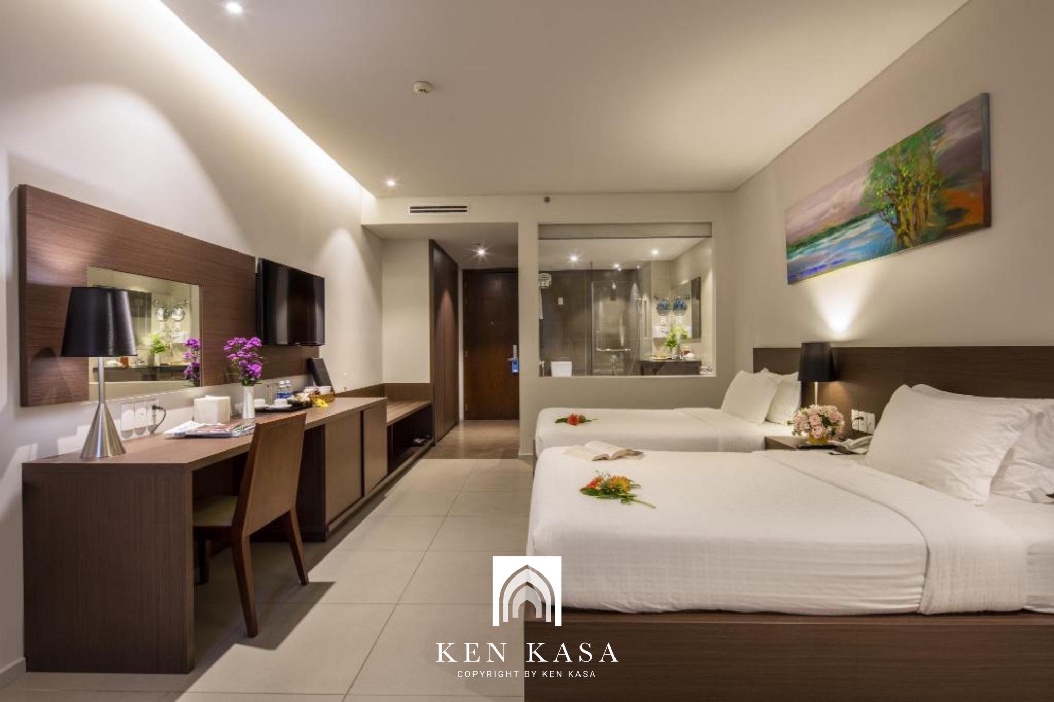 Mẫu ph&ograve;ng standard đẹp Terracotta hotel resort Dala 